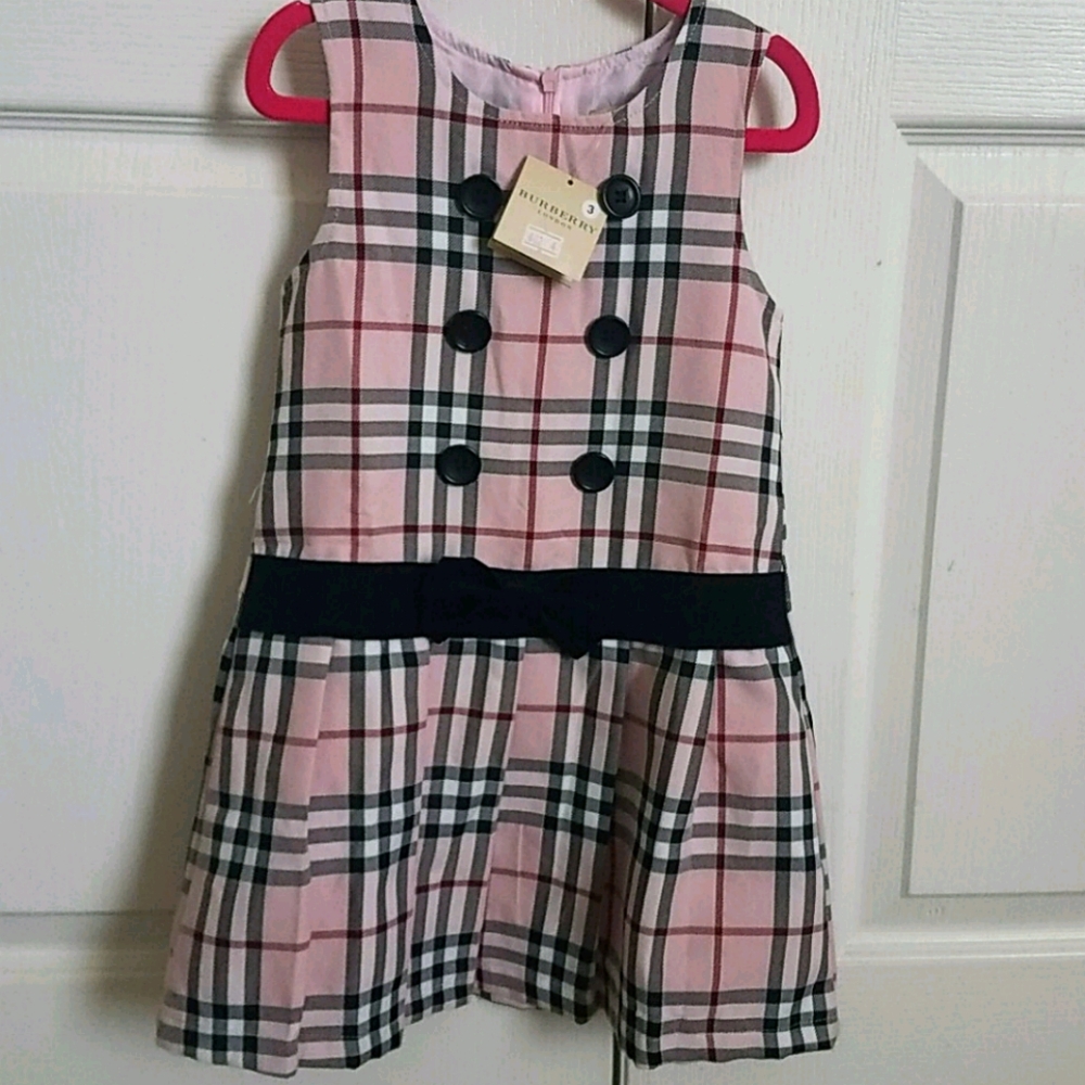 Burberry Dress Toddler Girls Size 3